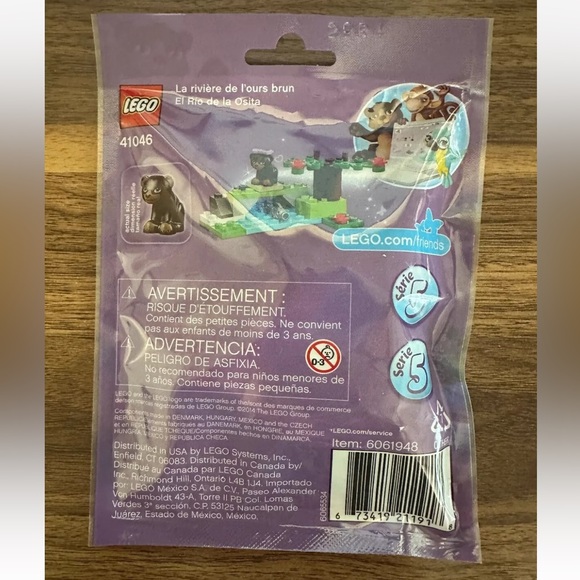 LEGO Friends 41046 Brown Bear's
River RETIRED SET new in factory packaging - Picture 2 of 4